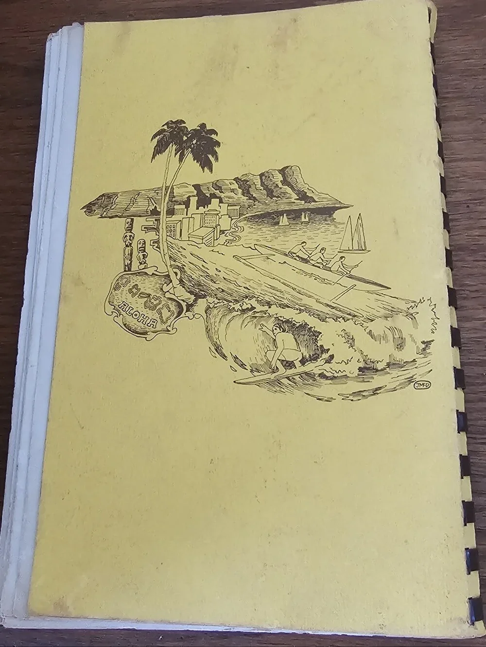 Hawaiian Celebrities Cookbook - Vintage